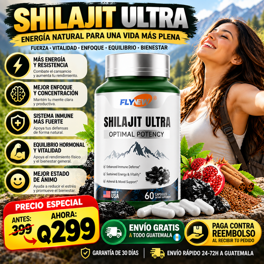 Shilajit Ultra – Energía, Vitalidad y Bienestar Natural 🌿