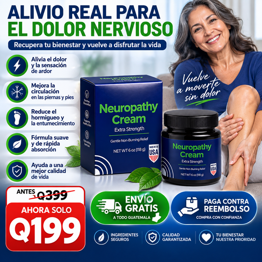 Neuropathy Cream – Alivio y Bienestar para Pies y Piernas